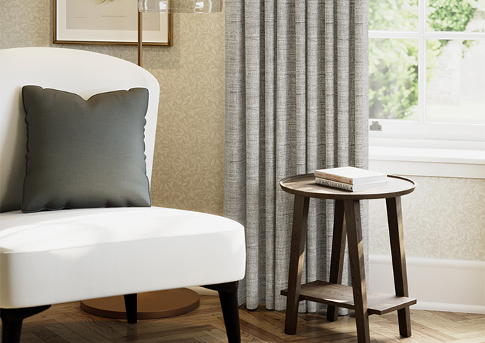 Friar, Twine Grey - Made to Measure Curtains - Image 5